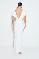 VESTIDO LONGO MANGA AMPLA COLEÇÃO VERÃO 25